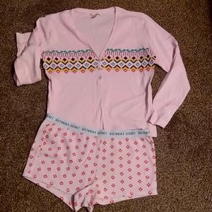 Victoria's Secret XL Thermal Pajama Set